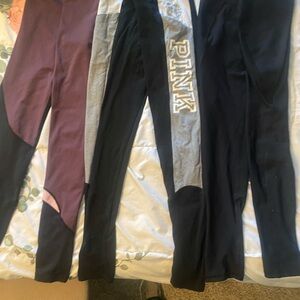 PINK Victoria's Secret, Maurice’s, ZYIA brand. Ladies Small legging bundle